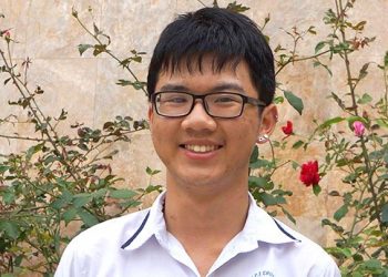 Lê Bá Ninh vừa xuất sắc giành học bổng du học Mỹ. Ảnh: Lam Sơn.