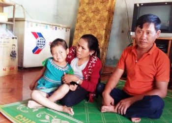 Gia đình nhỏ của chị Y Lợi và anh Mai Văn Tước