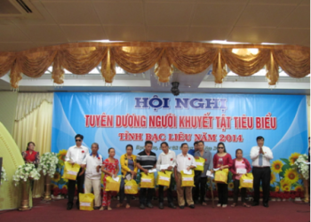 Tuyên dương người khuyết tật tiêu biểu Bạc Liêu