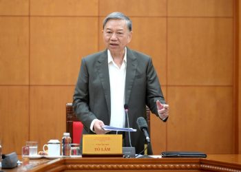 Tổng Bí thư Tô Lâm phát biểu tại buổi làm việc